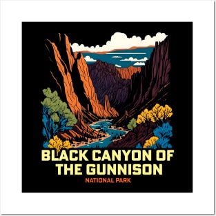 Black Canyon of the Gunnison National Park (Colorado) Posters and Art